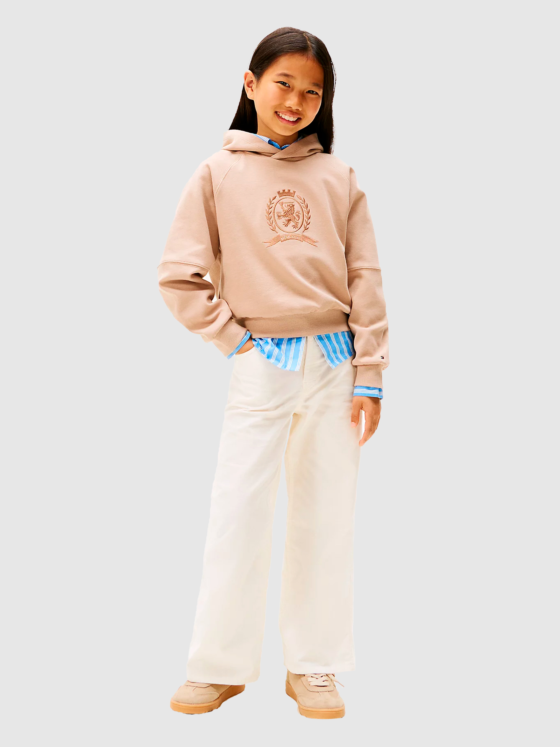 Jumper Girl Brown Tommy Jeans Kids