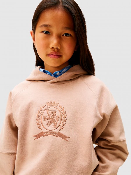 Jumper Girl Brown Tommy Jeans Kids