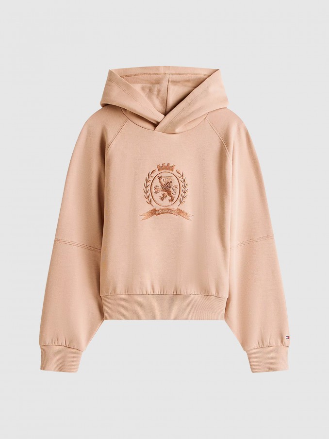 Jumper Girl Brown Tommy Jeans Kids