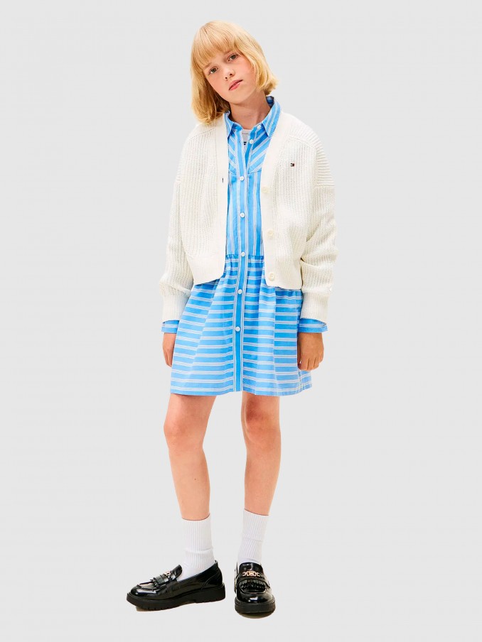 Jacket Girl Cream Tommy Jeans Kids