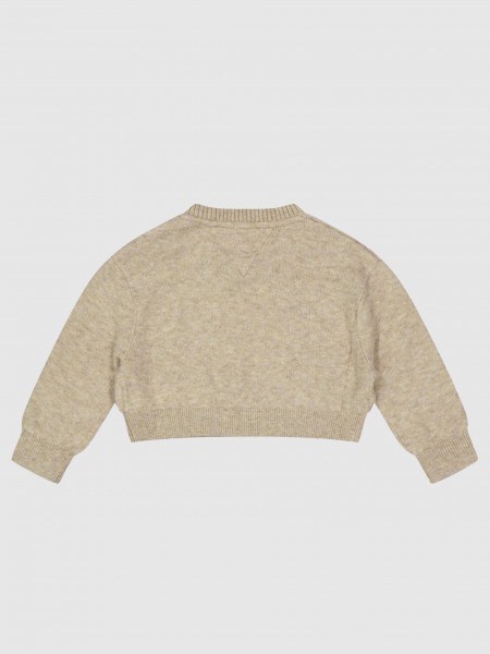 Jumper Girl Brown Tommy Jeans Kids