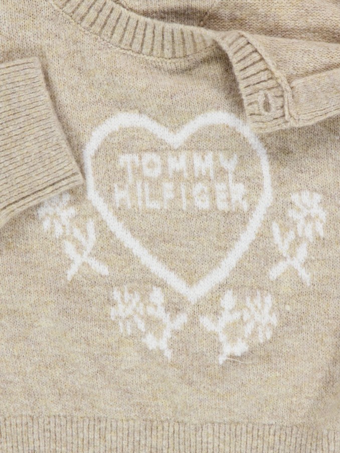 Jumper Girl Brown Tommy Jeans Kids