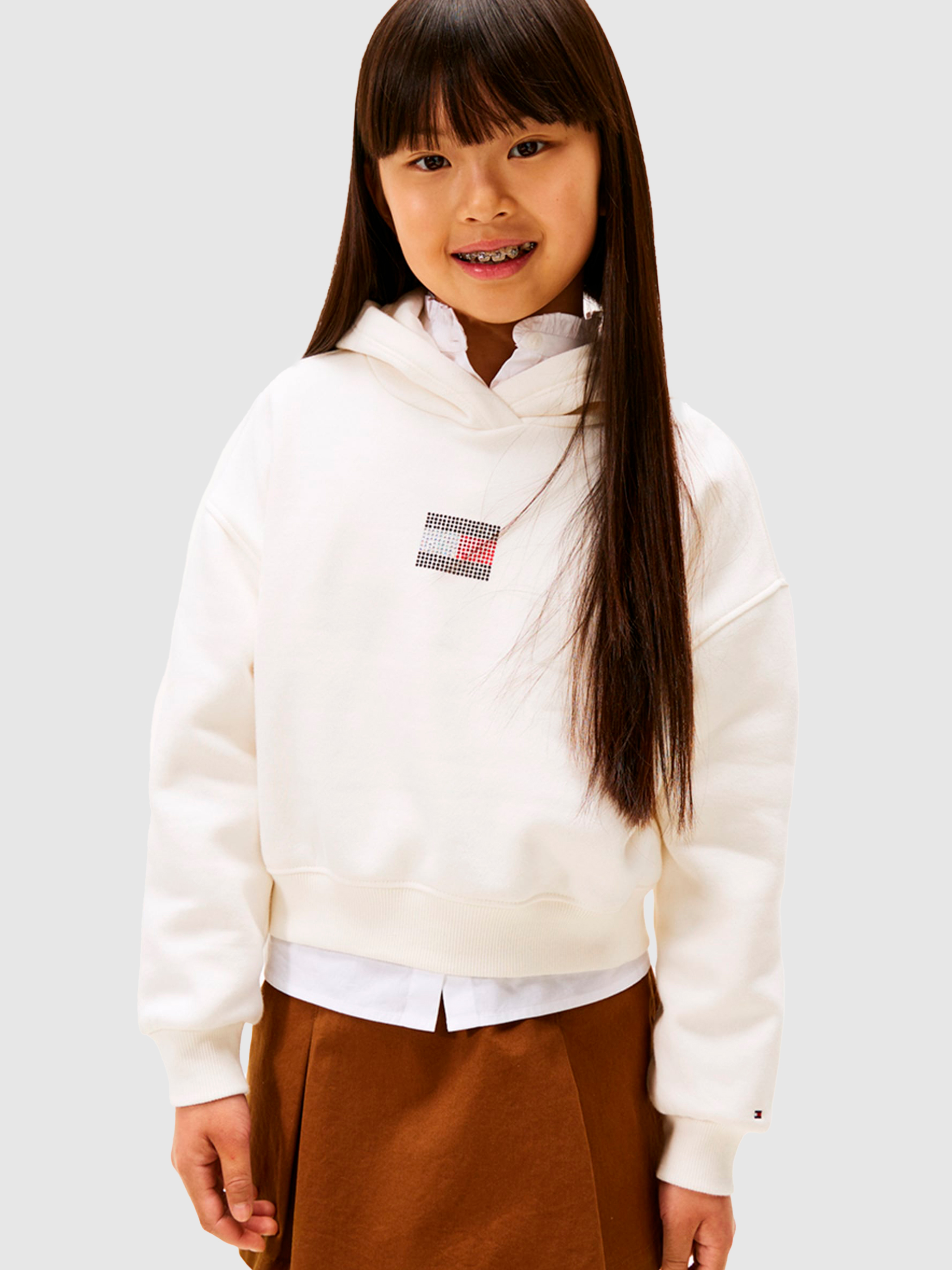 Jumper Girl Cream Tommy Jeans Kids