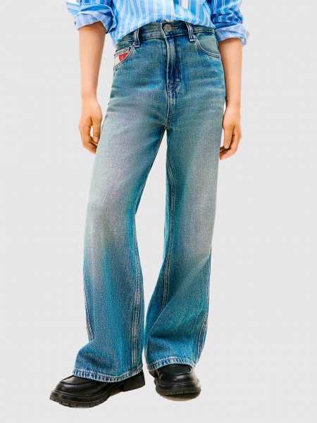 Pants Girl Jeans Tommy Jeans Kids