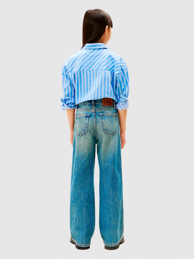 Pants Girl Jeans Tommy Jeans Kids