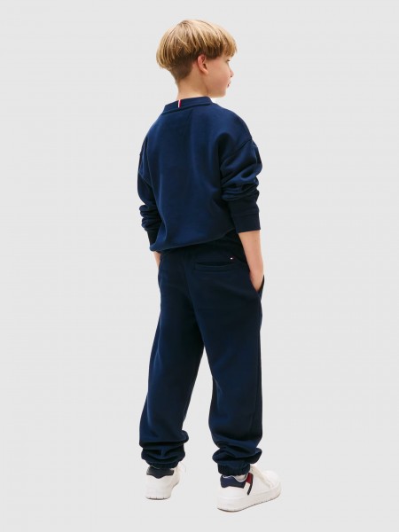 Pants Boy Navy Blue Tommy Jeans Kids
