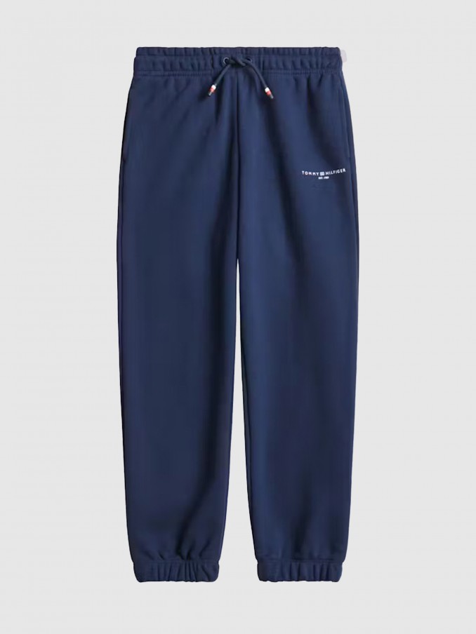 Pantalones Ni�o Azul Marino Tommy Jeans Kids