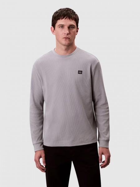 Pullover Man Grey Calvin Klein