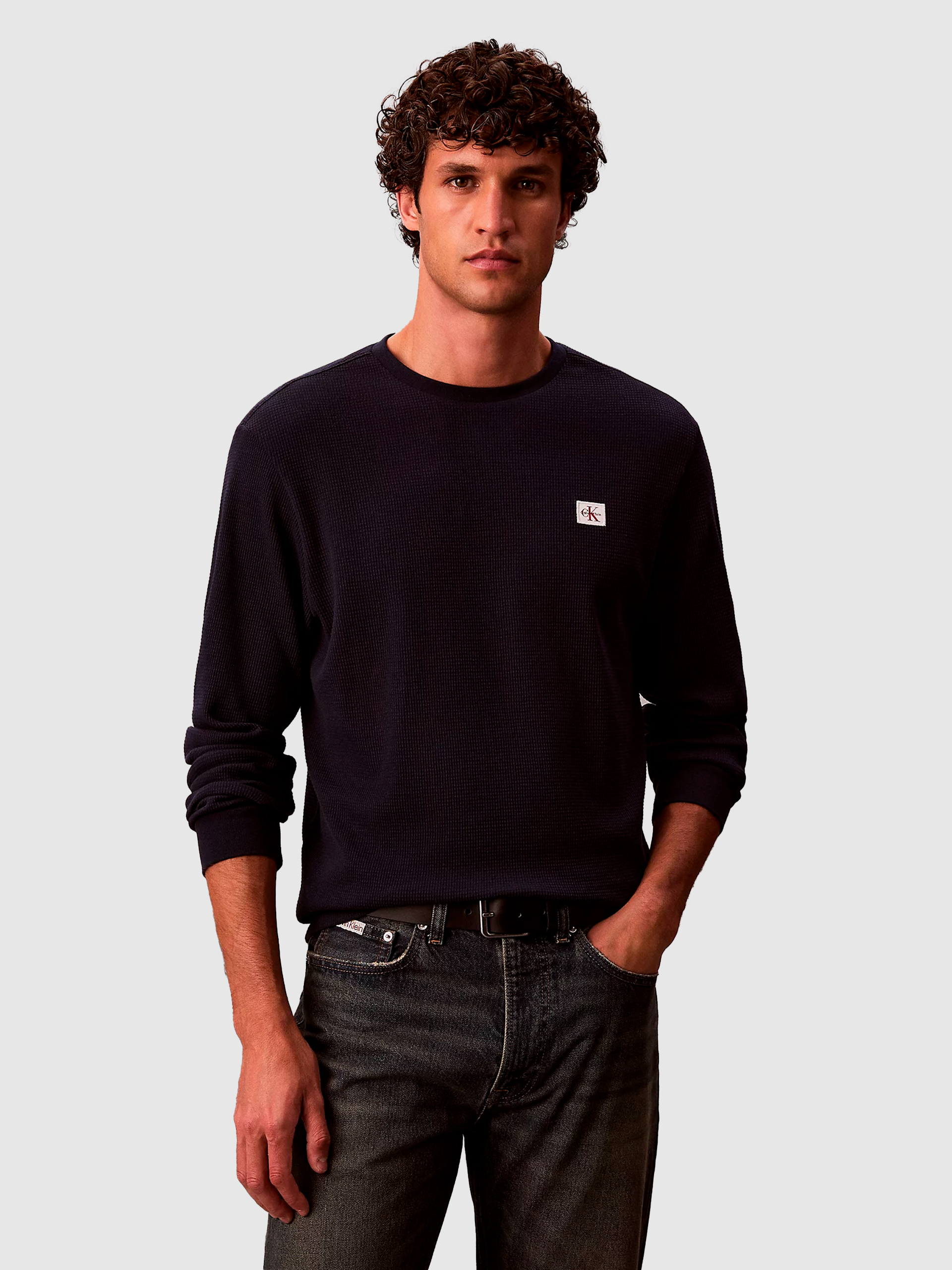 Pullover Man Black Calvin Klein