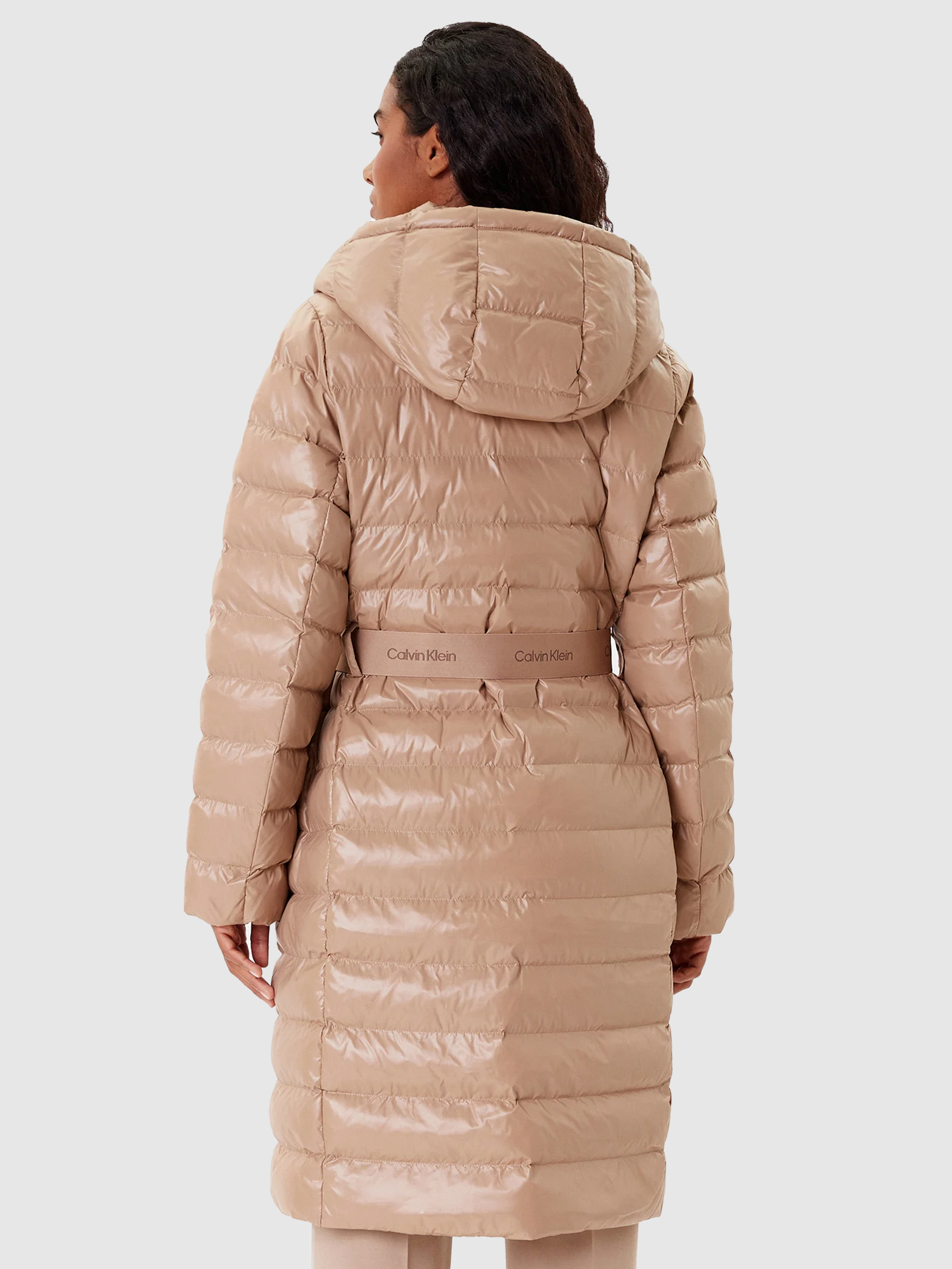 Chaqueta Mujer Beige Calvin Klein