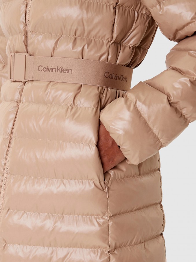 Jacket Woman Beige Calvin Klein