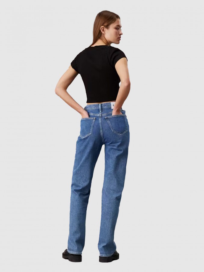 T-Shirt Woman Black Calvin Klein
