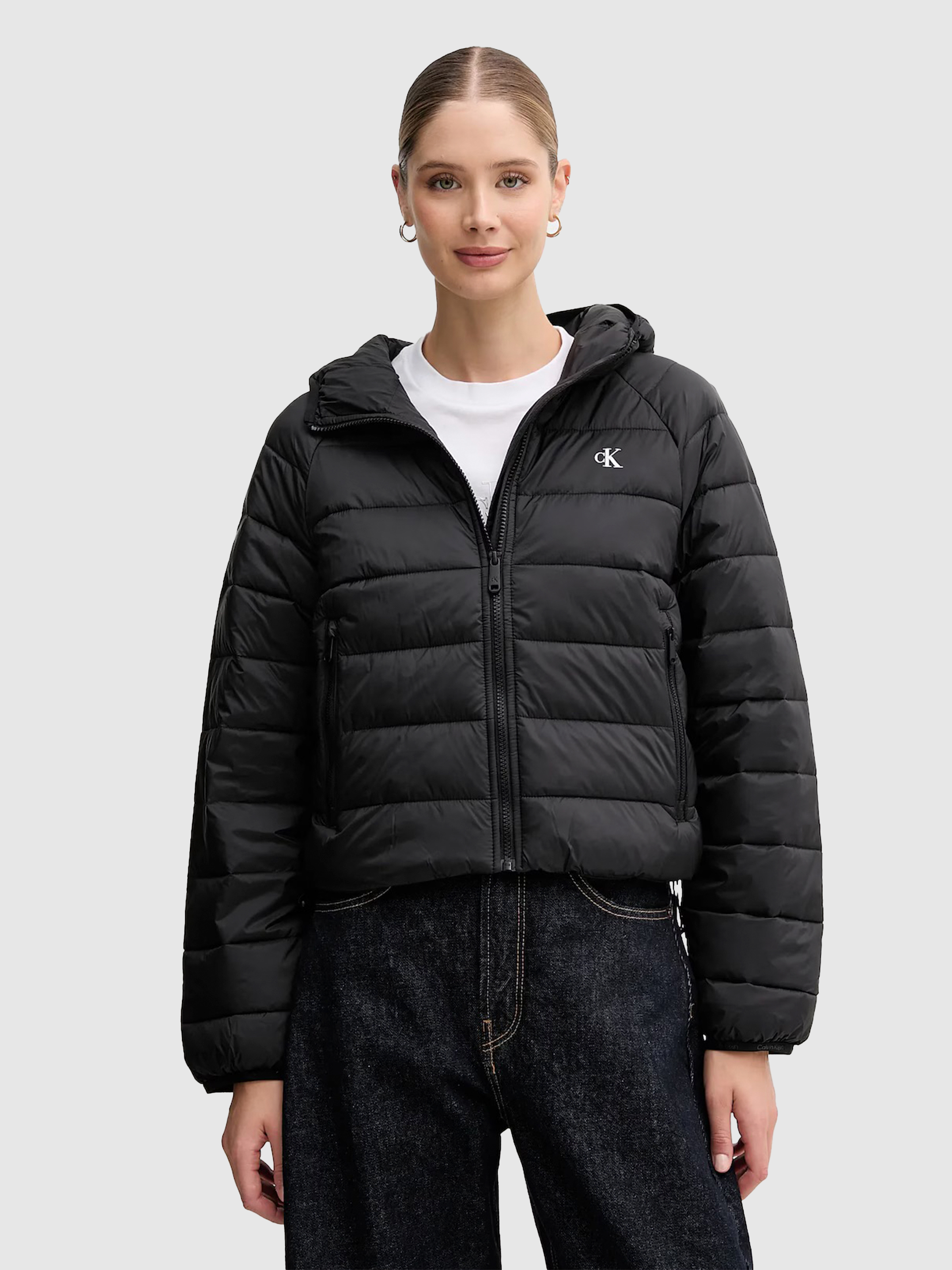 Chaqueta Mujer Negro Calvin Klein