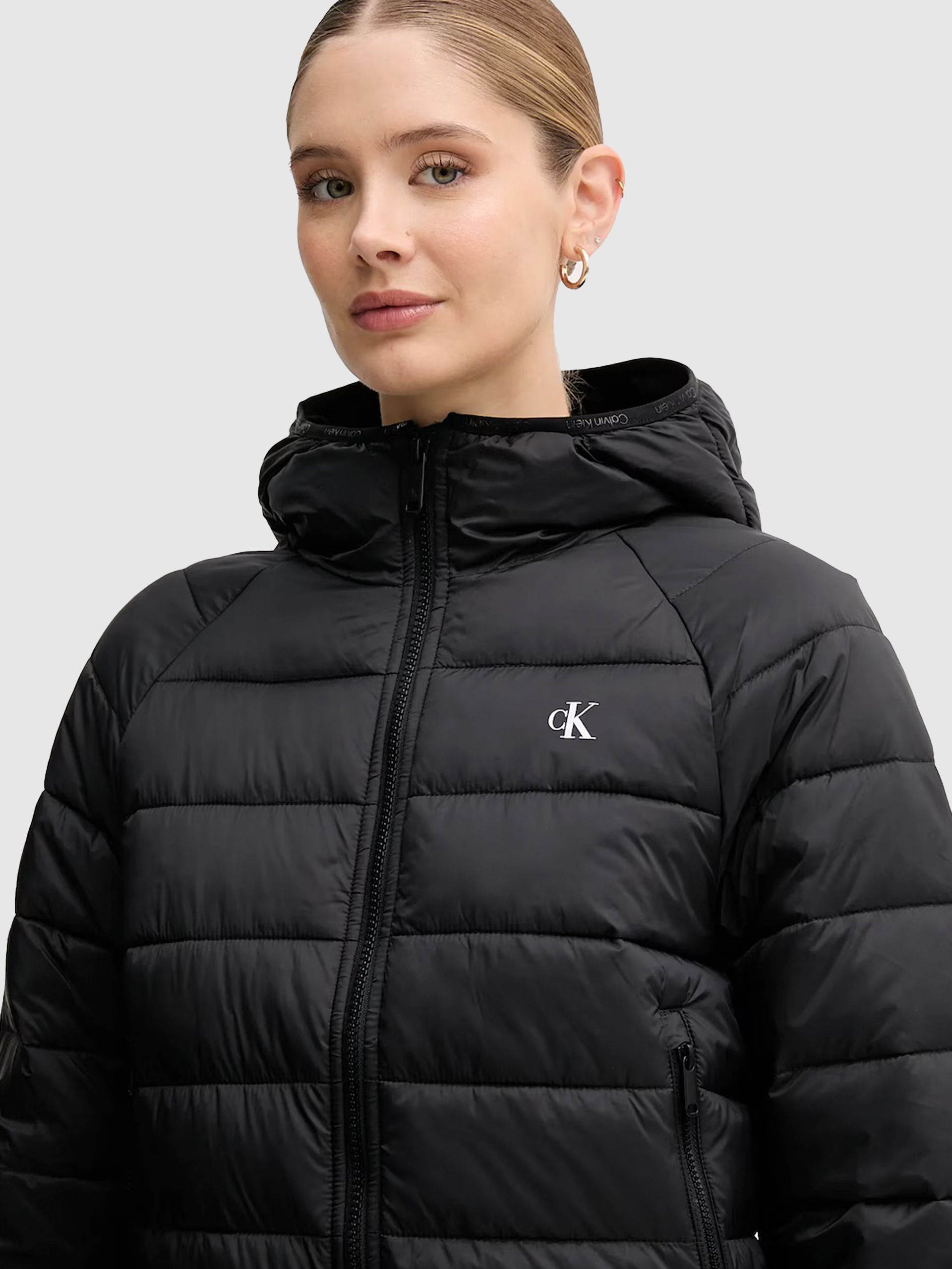 Chaqueta Mujer Negro Calvin Klein