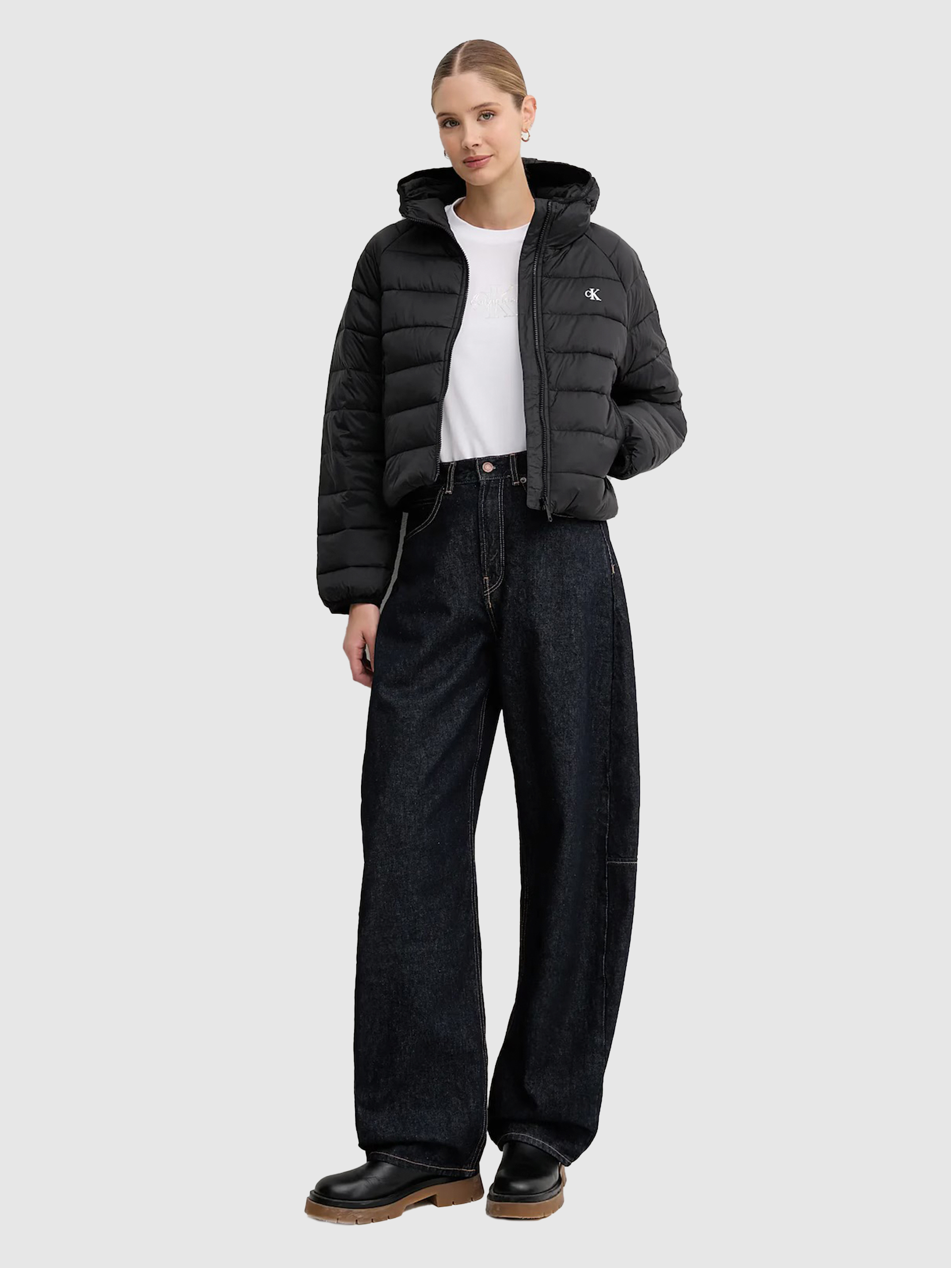 Chaqueta Mujer Negro Calvin Klein