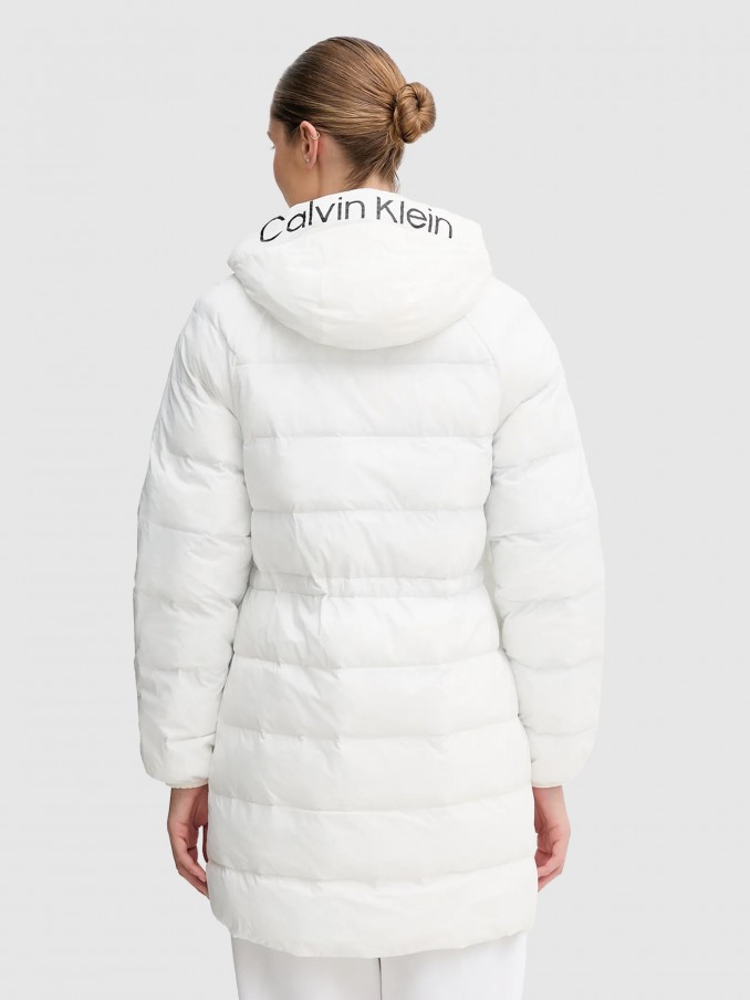 Jacket Woman White Calvin Klein