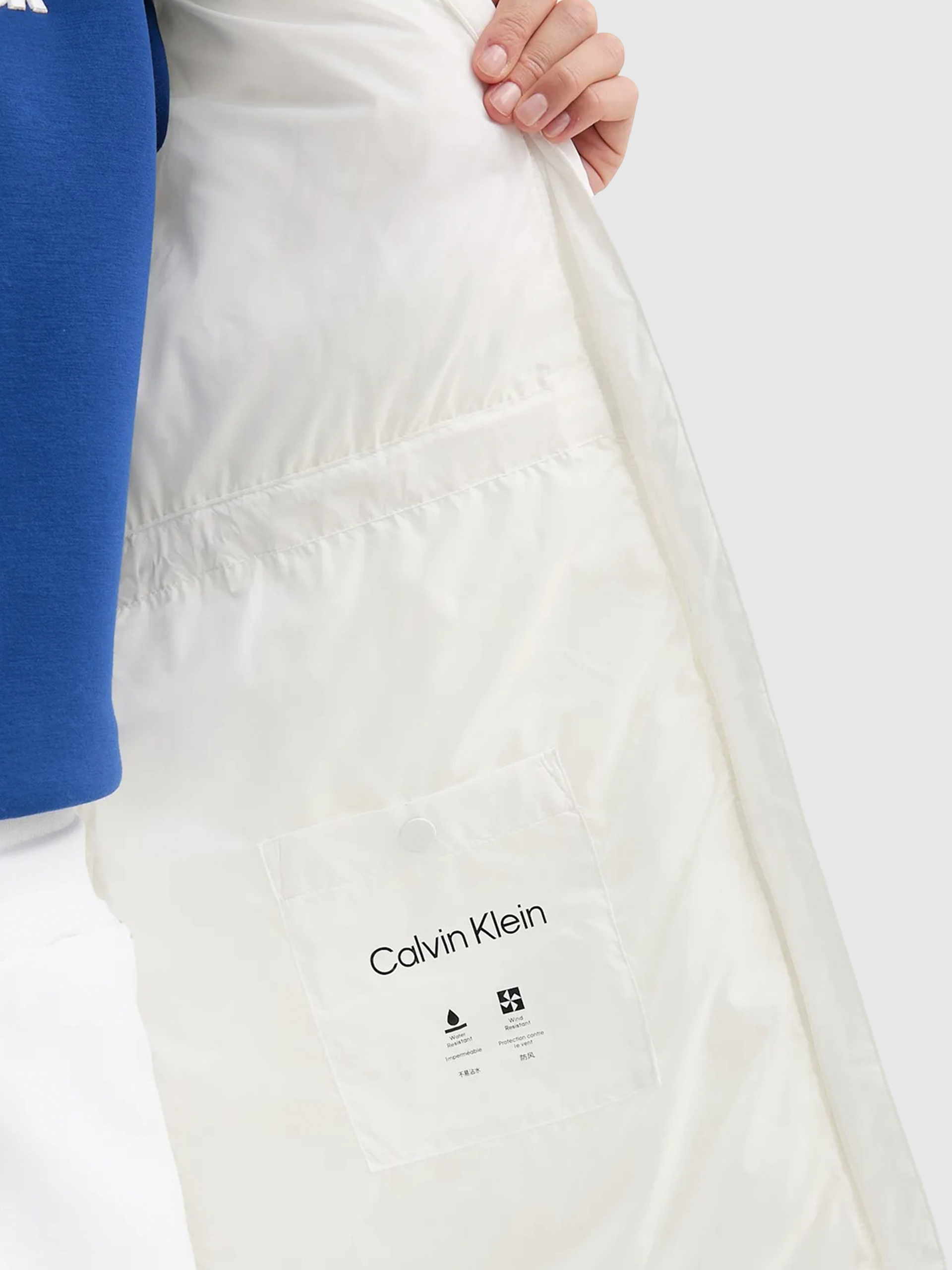 Chaqueta Mujer Blanco Calvin Klein