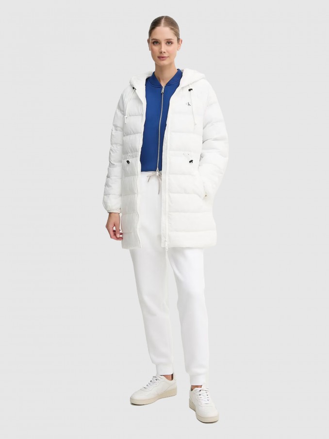 Jacket Woman White Calvin Klein