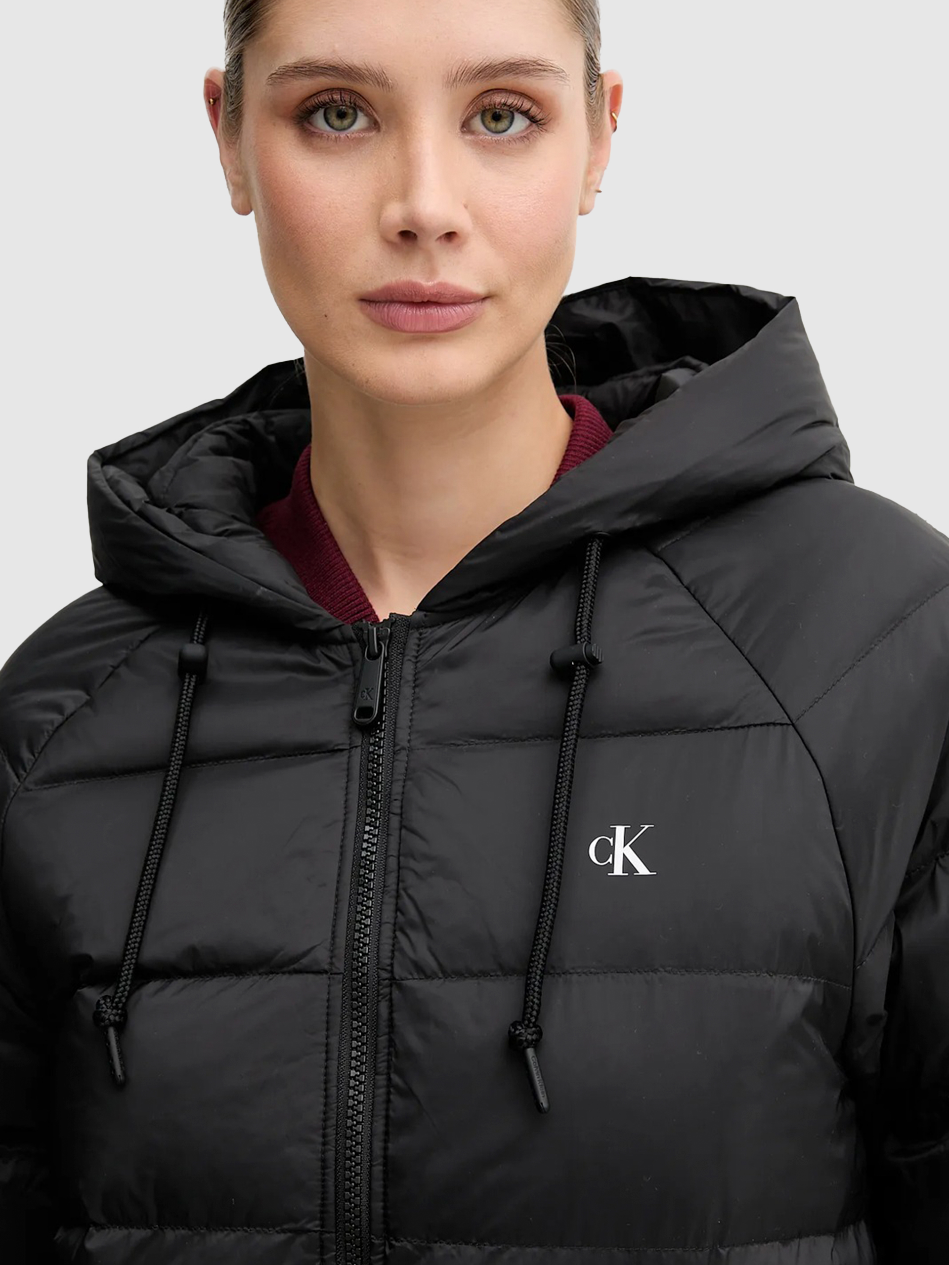 Chaqueta Mujer Negro Calvin Klein