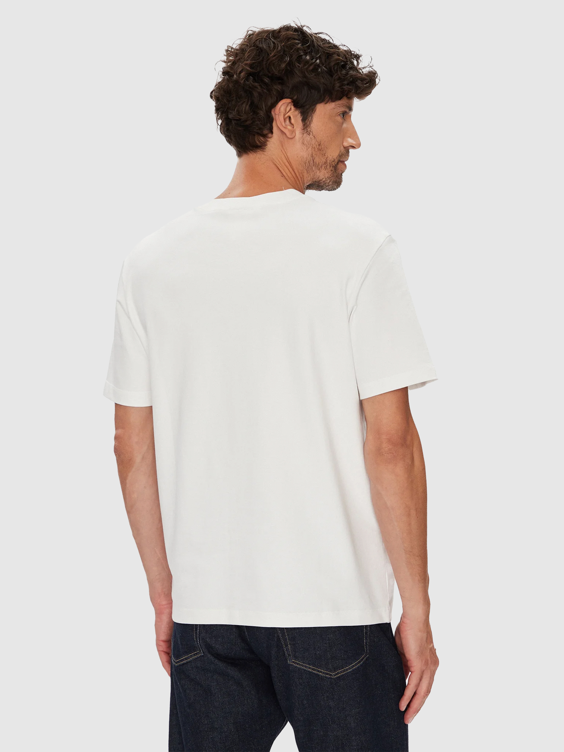 T-Shirt Man White Calvin Klein