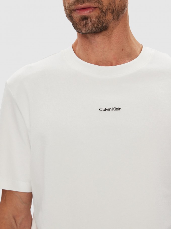 T-Shirt Man White Calvin Klein