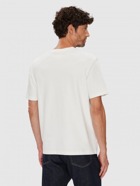 T-Shirt Man White Calvin Klein