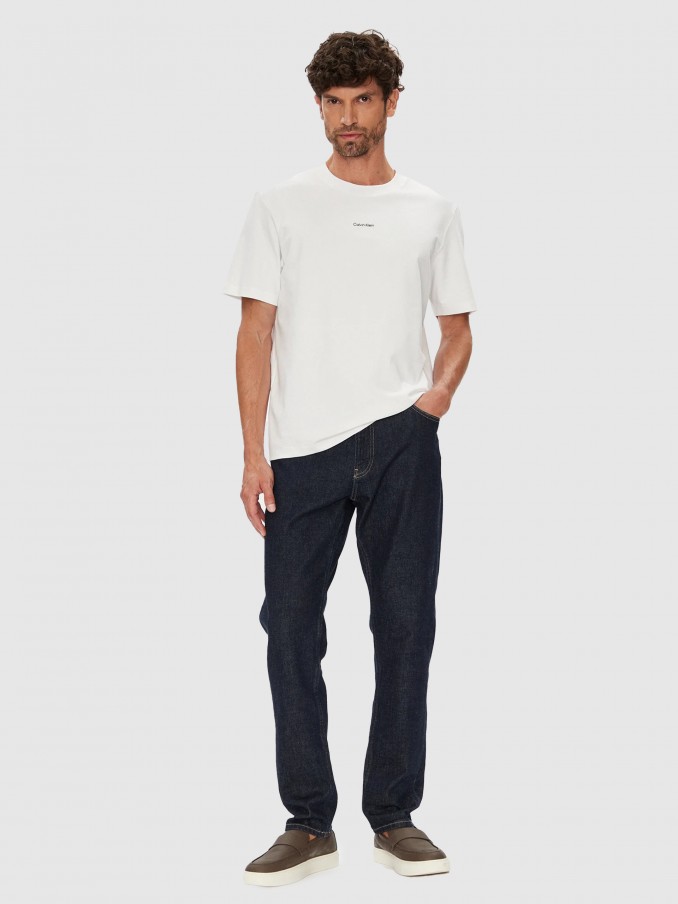 T-Shirt Man White Calvin Klein