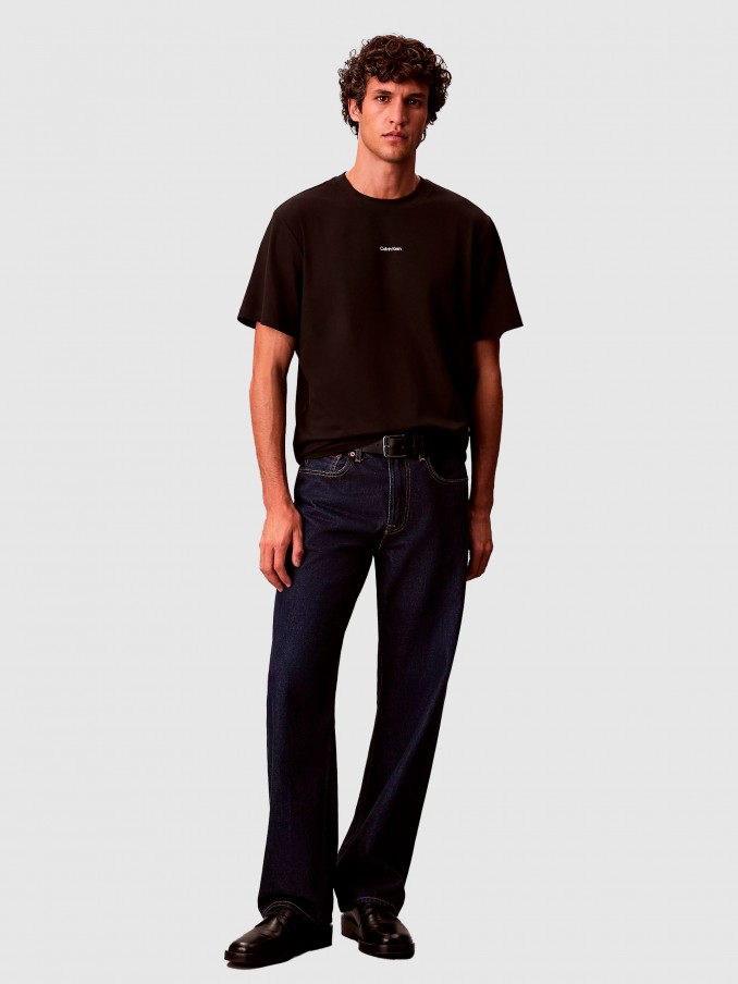T-Shirt Man Black Calvin Klein