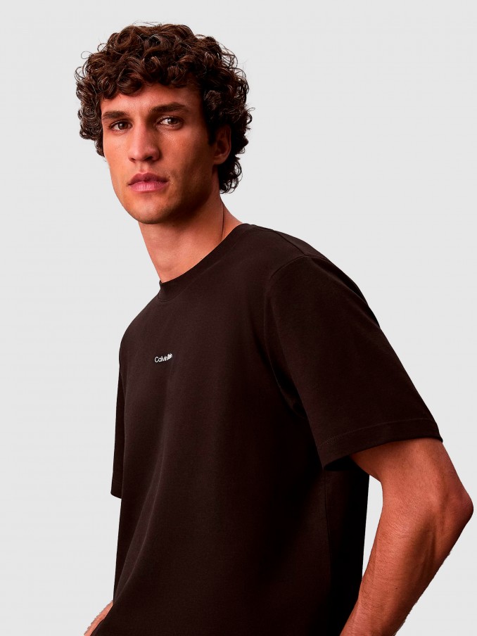 T-Shirt Man Black Calvin Klein