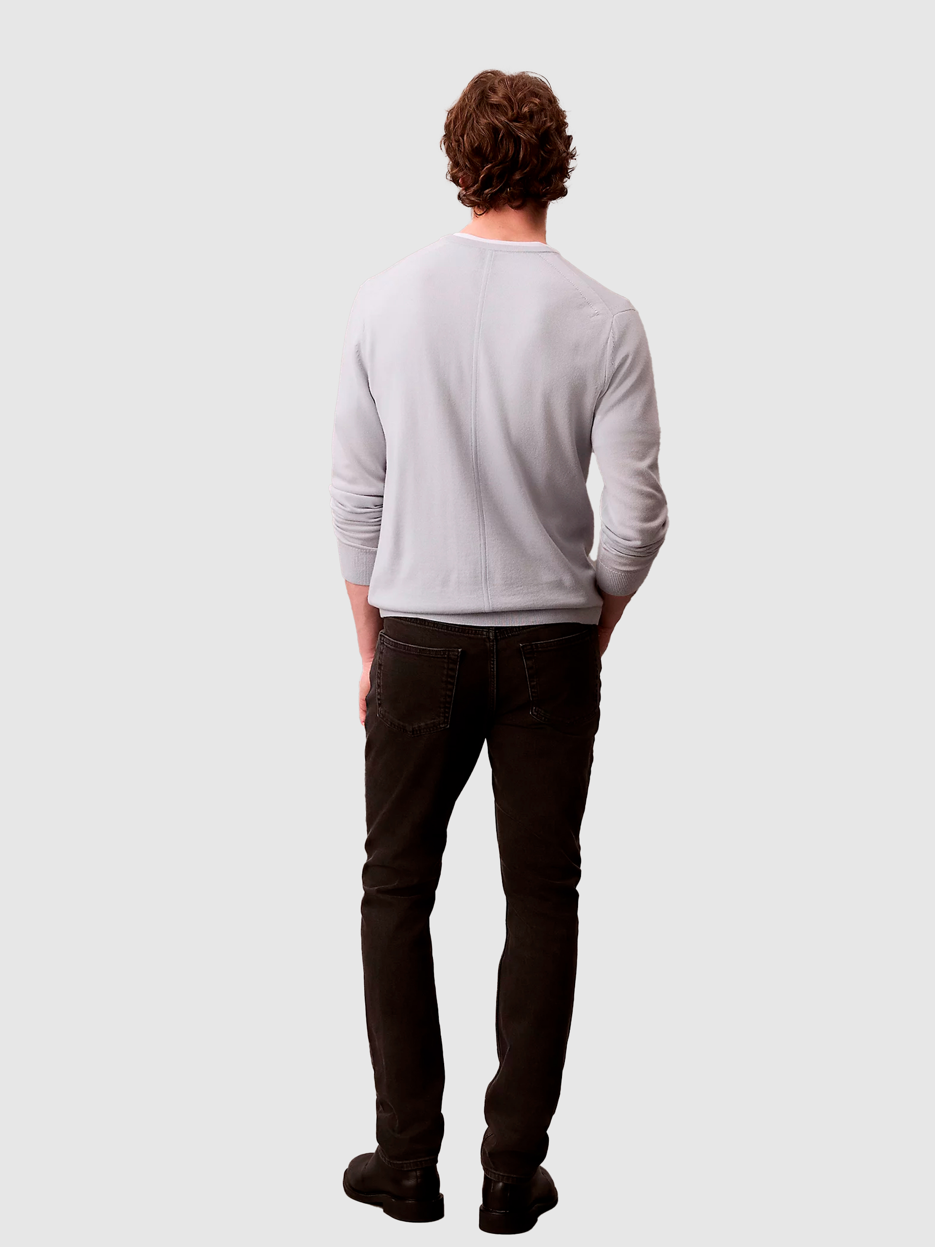 Pantalones Hombre Negro Calvin Klein