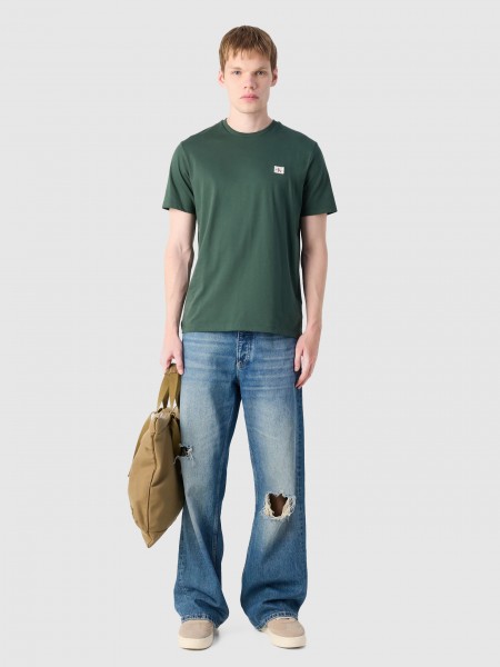 T-Shirt Man Green Calvin Klein