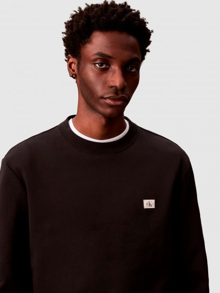 Jersey Hombre Negro Calvin Klein