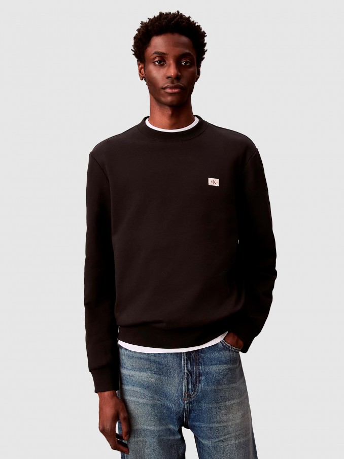 Jersey Hombre Negro Calvin Klein