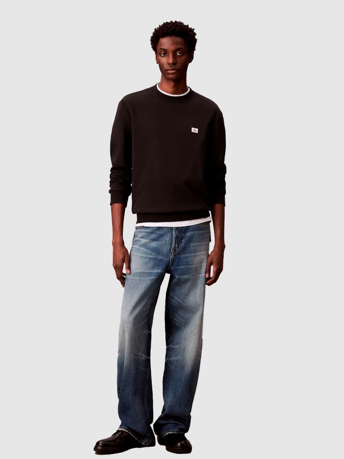 Jersey Hombre Negro Calvin Klein