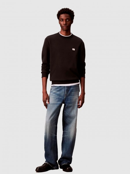 Jersey Hombre Negro Calvin Klein