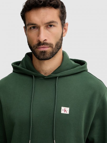 Jersey Hombre Verde Calvin Klein