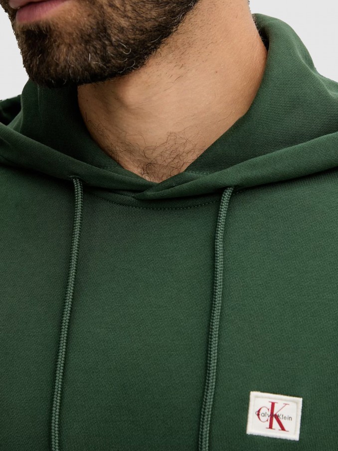 Jersey Hombre Verde Calvin Klein