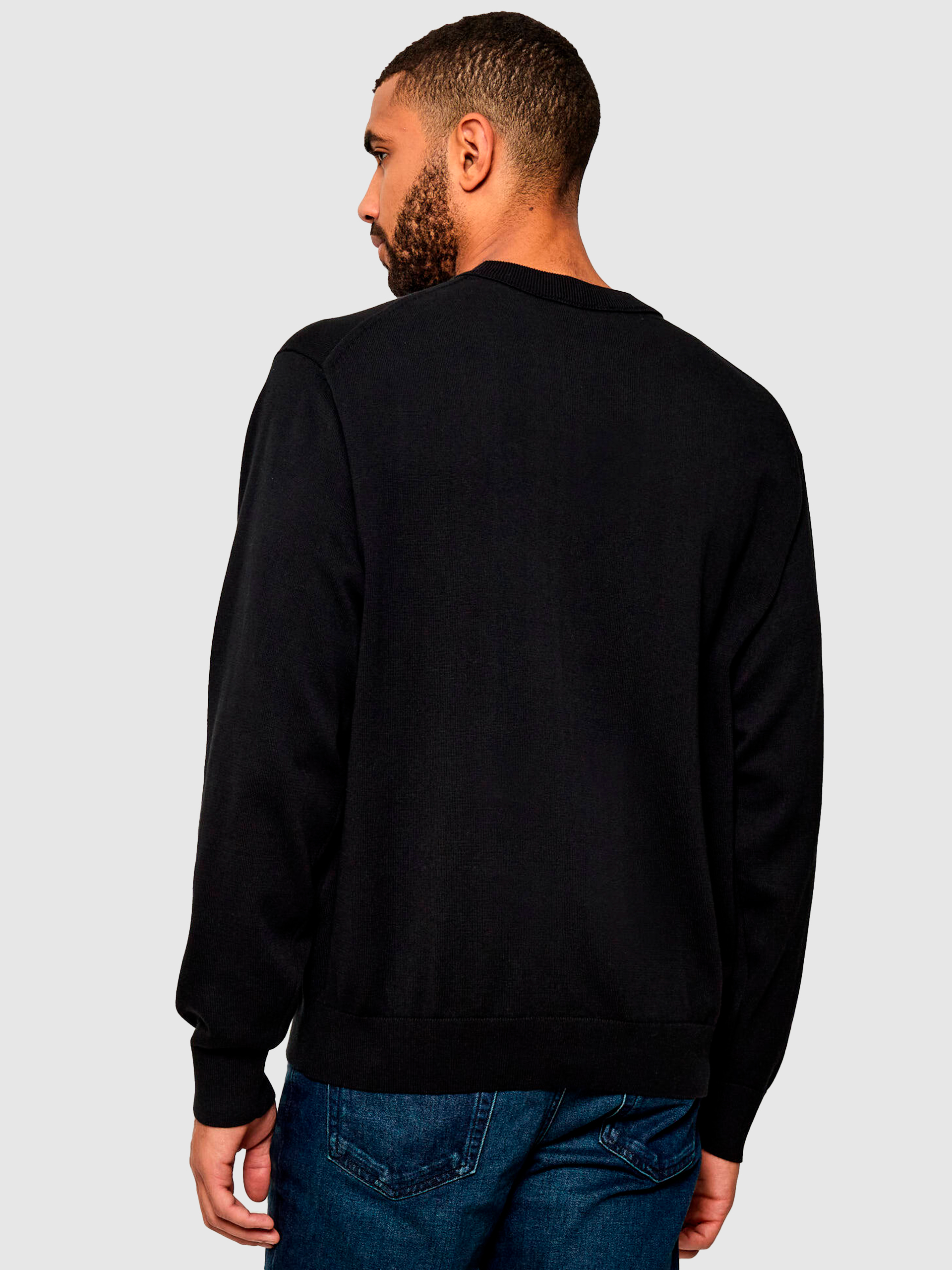 Sueter Hombre Negro Calvin Klein