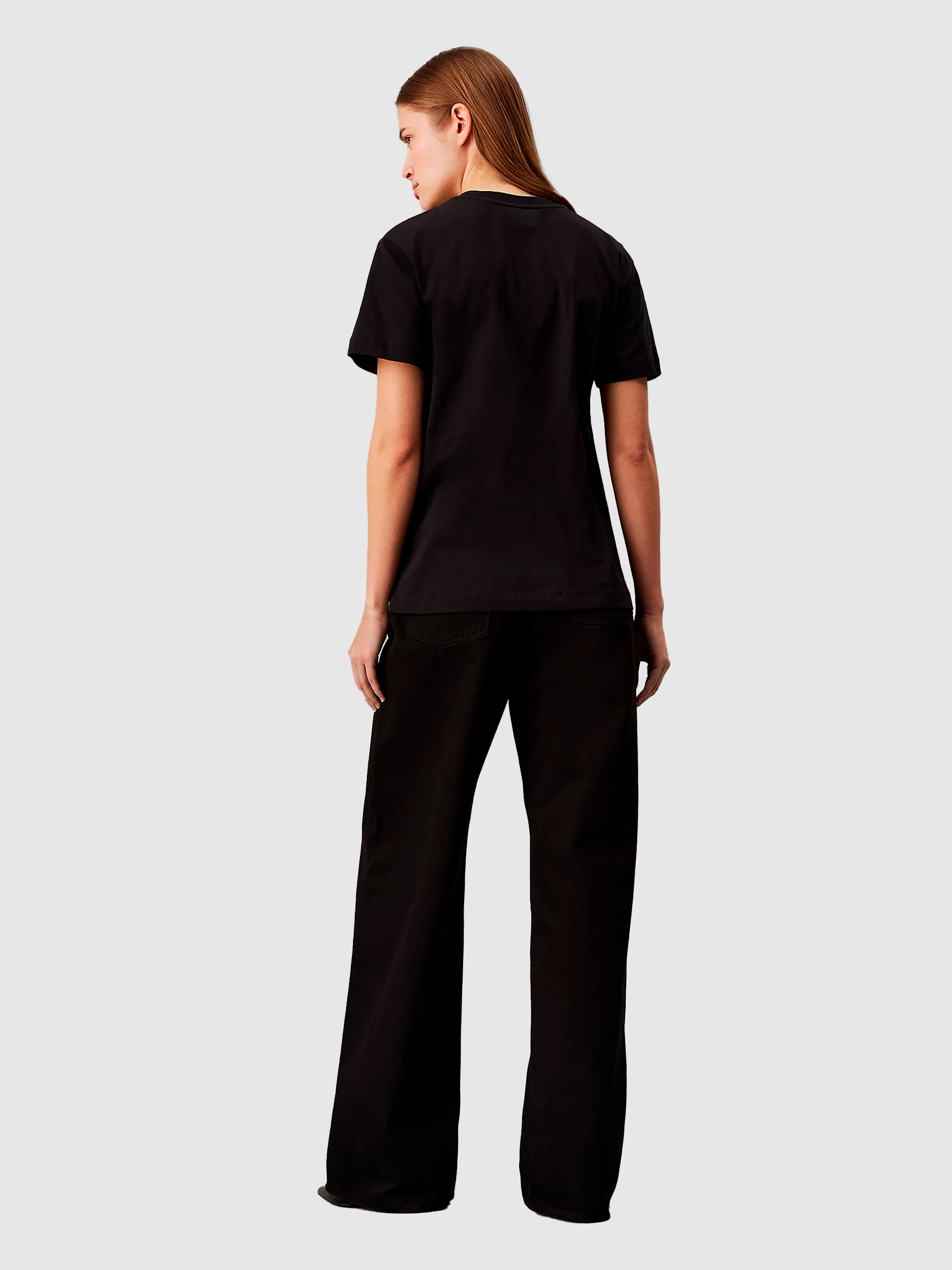 T-Shirt Woman Black Calvin Klein