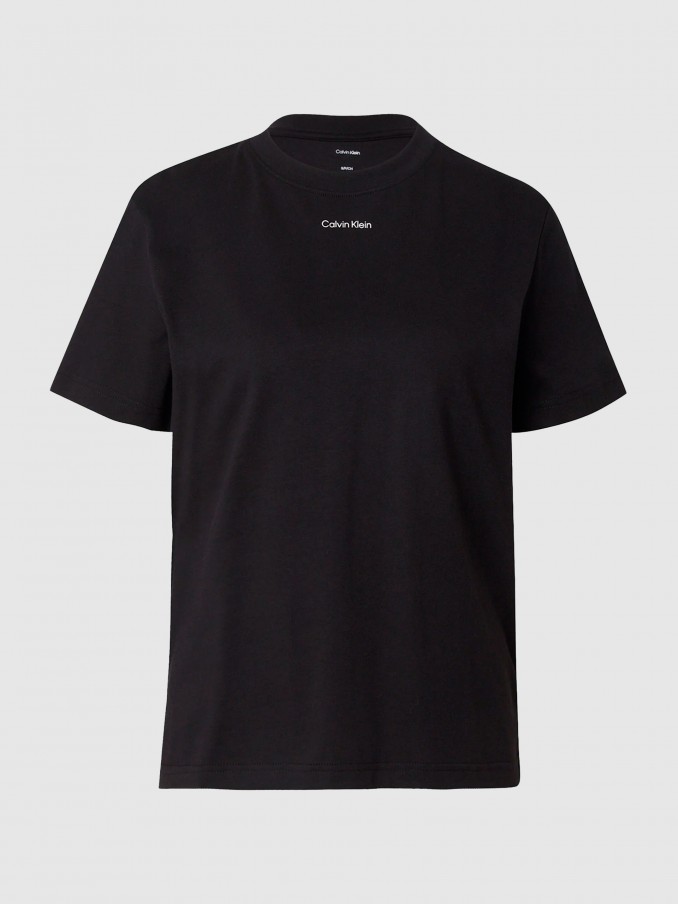 Camiseta Mujer Negro Calvin Klein