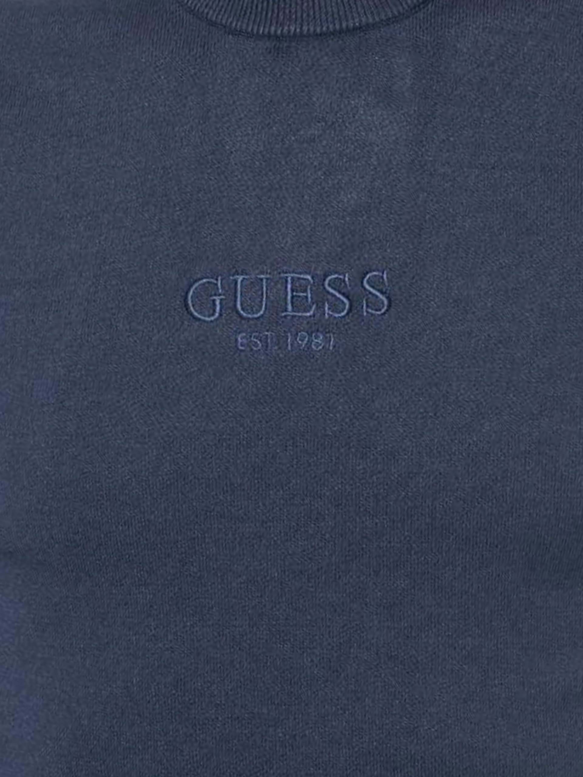Sueter Hombre Azul Marino Guess