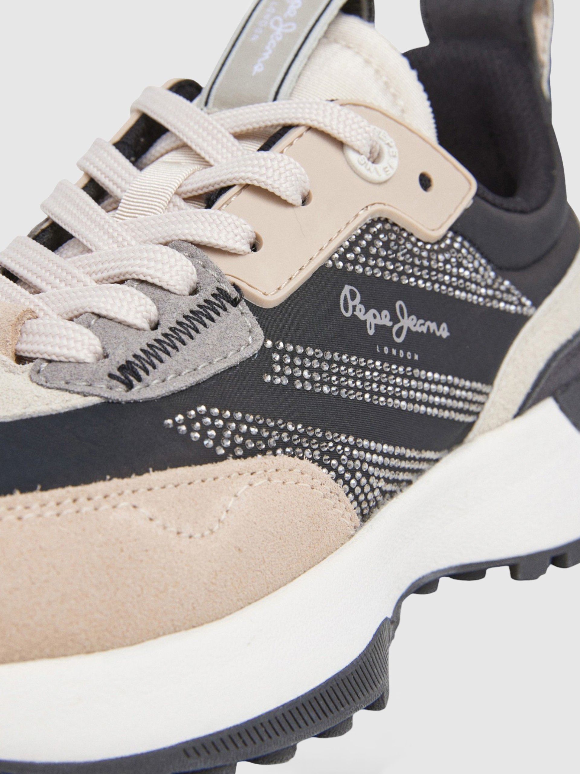 Sneakers Woman Camel Pepe Jeans London