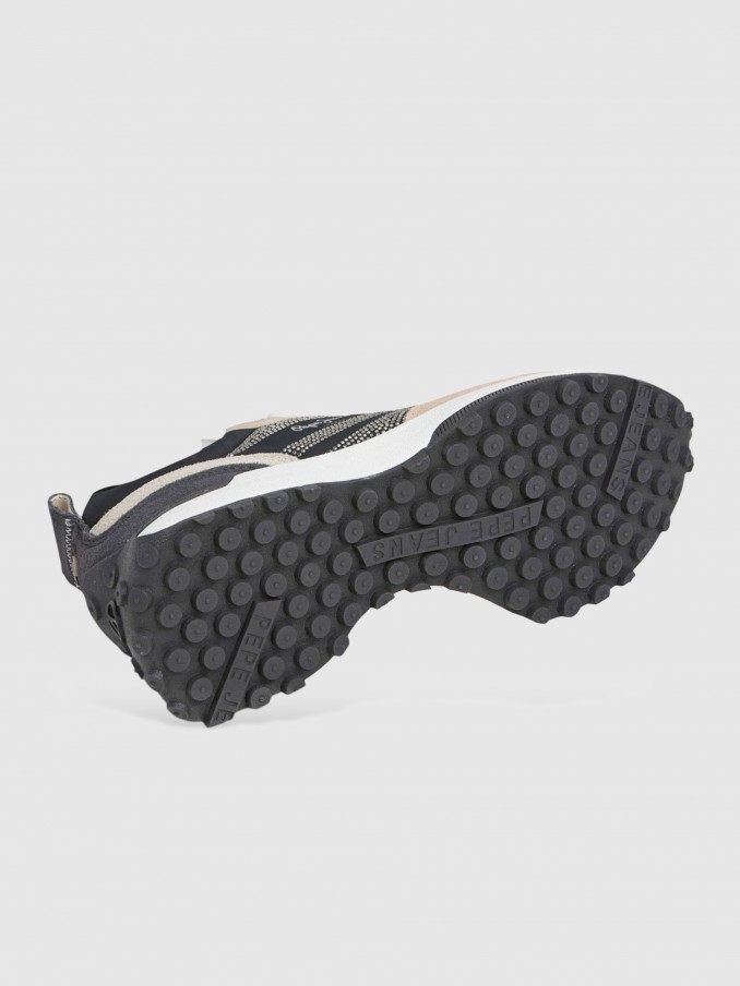 Sneakers Woman Camel Pepe Jeans London