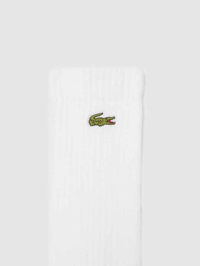 Socks Man White Lacoste