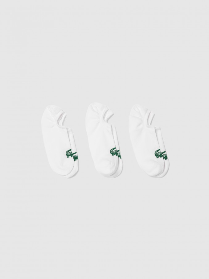 Socks Man White Lacoste