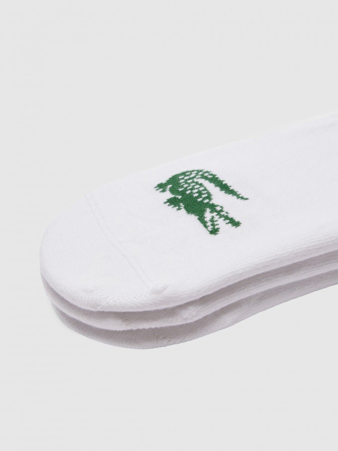 Socks Man White Lacoste