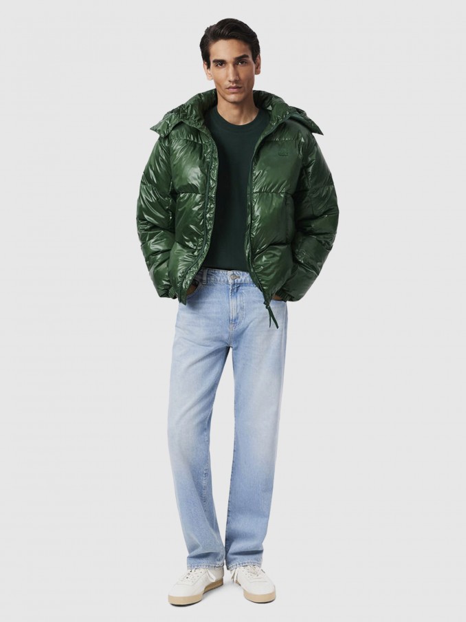 T-Shirt Man Green Lacoste