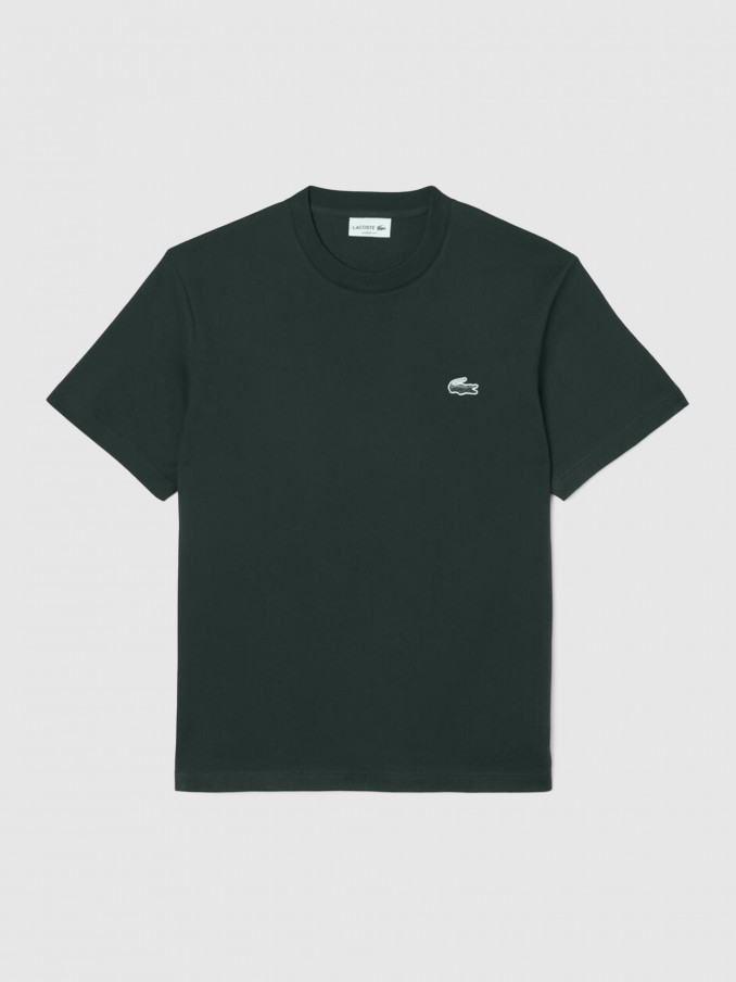 T-Shirt Man Green Lacoste