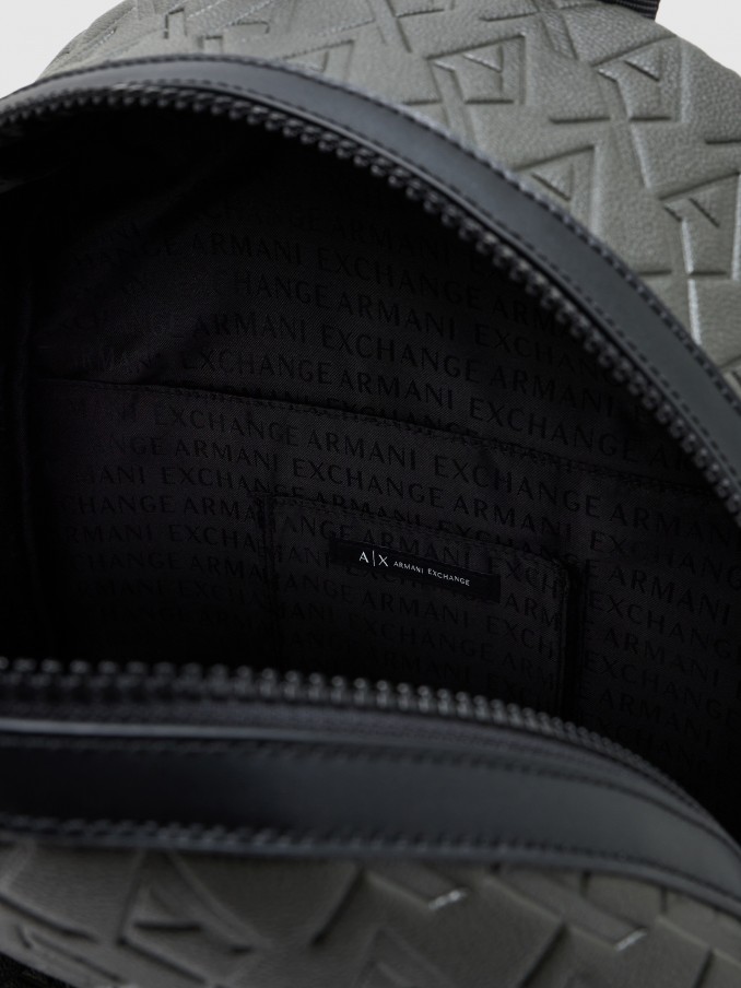 Mochila Hombre Verde Armani Exchange
