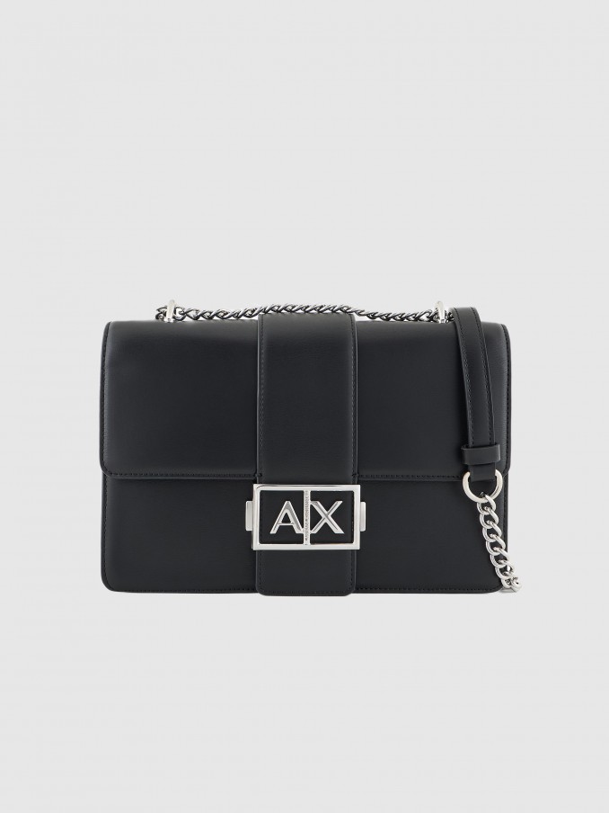 Shoulder Bags Woman Black Armani Exchange